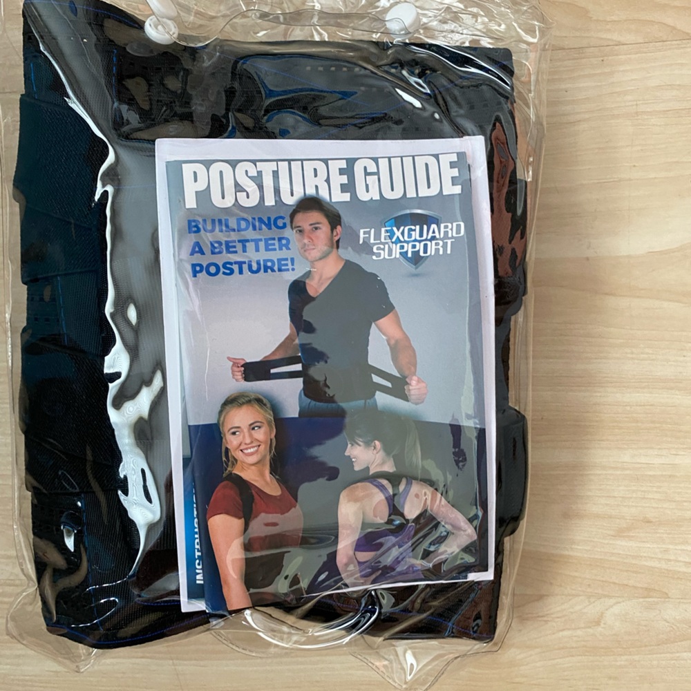 Posture guide posture support back support